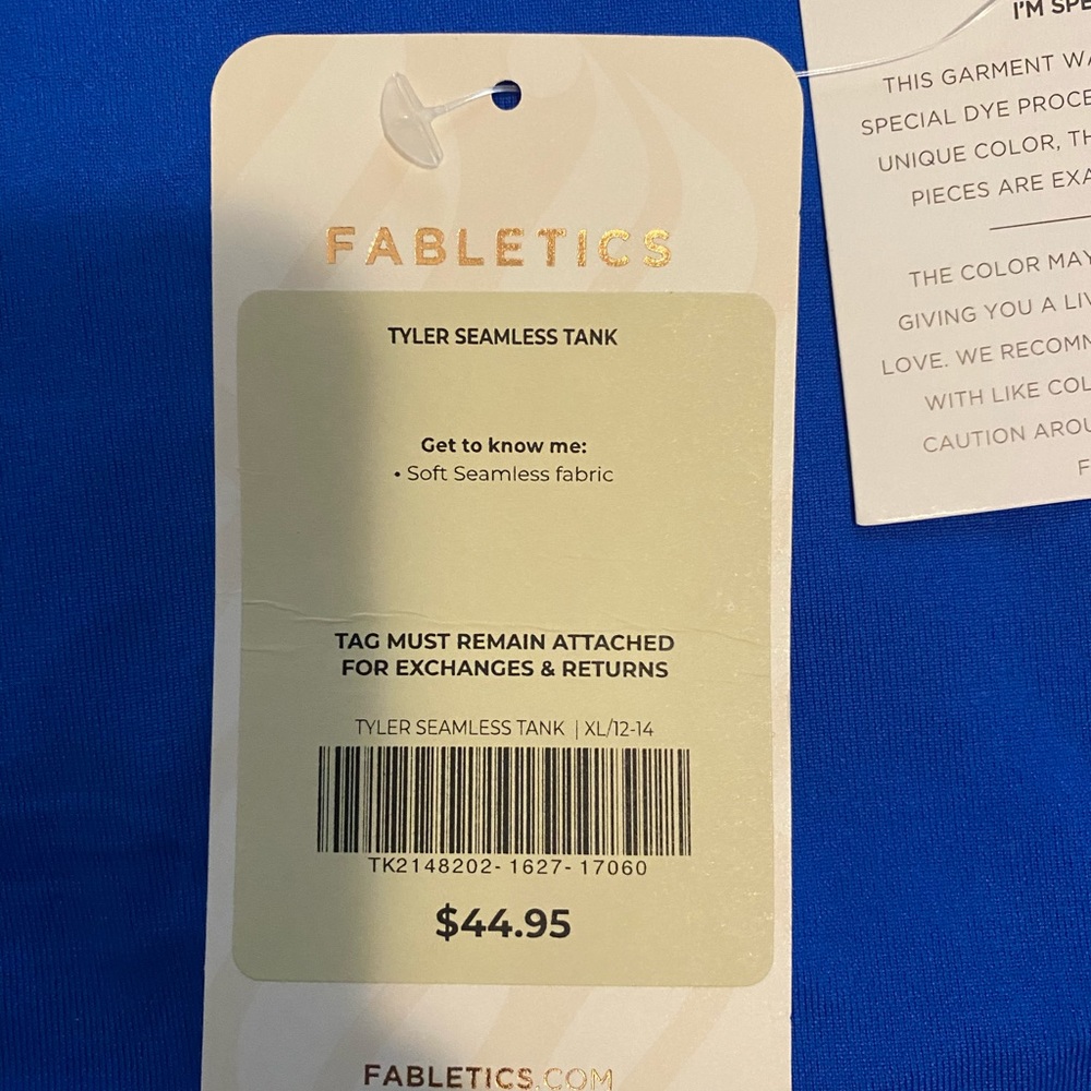 NWT Fabletics tank - Picture 3 of 4